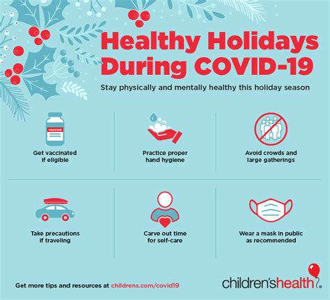 Holidays And Covid 19 Tips To Stay Healthy Childrens Health