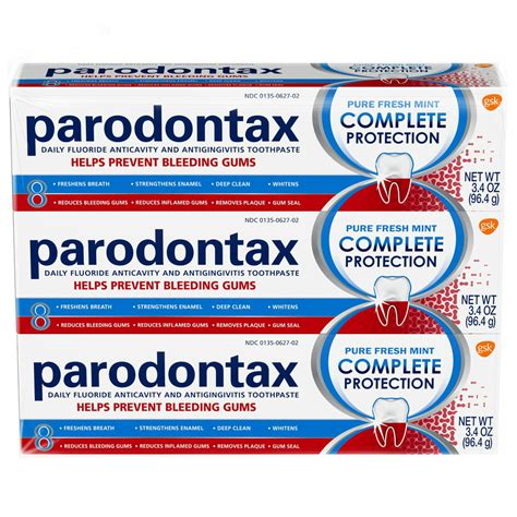 Parodontax Complete Protection Toothpaste For Bleeding Gums Gingivitis