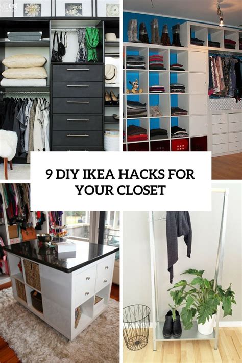 Closet Cool Diy Easy Hacks Ikea Shelterness In 2020