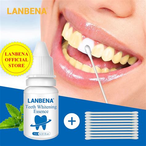 Lanbena Teeth Whitening Essence Powder Oral Hygiene Cleaning Serum
