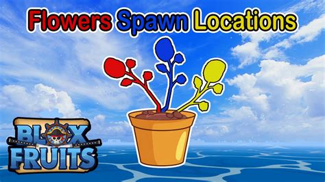 All Flower Location Blox Fruits Youtube