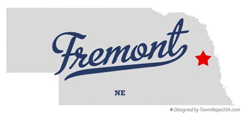 Map Of Fremont Nebraska Real Map Of Earth