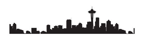 Free Seattle Skyline Transparent Download Free Clip Art Free Clip Art