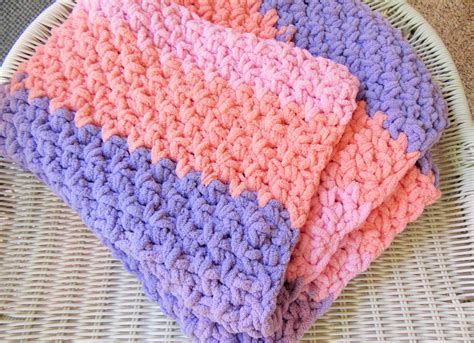 Chunky Baby Blanket Infant Afghan Crochet Blanket Newborn Etsy