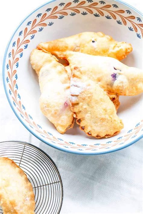 Dessert Empanadas With Blueberry The Tortilla Channel Recipe