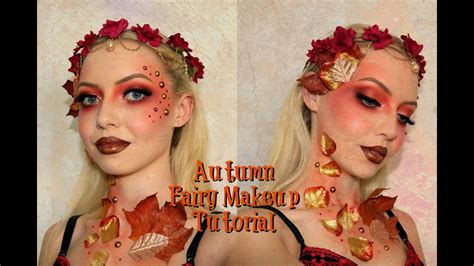 Autumn Fairy Halloween Makeup Tutorial And Halloween Question Tag🍁🍂