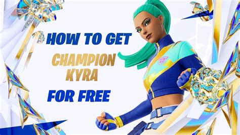How To Get Champion Kyra Skin For Free In Fortnite Youtube