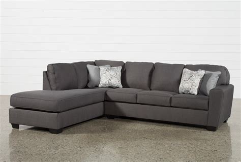 Mcdade Graphite 2 Piece 114 Sectional With Left Arm Facing Corner