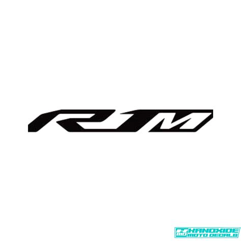 Two Decals In A Colour Of Your Choice Rr Logo Yamaha R1 Lettering