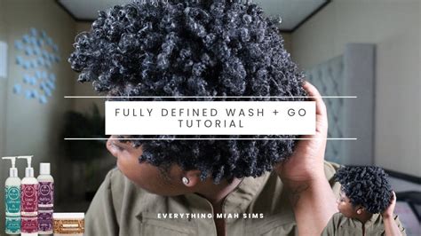 Wash Go Tutorial For Type 4 Hair No Frizz Ft Discover Trèluxe