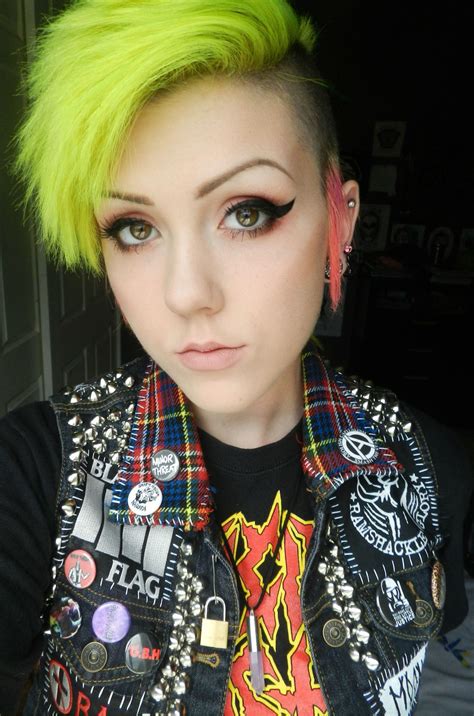 fetuspuke punk girl punk hair punk rock girls