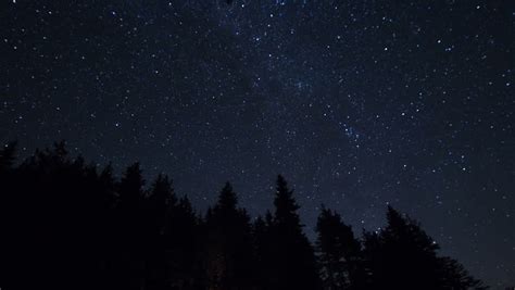 Starry Night Time Lapse Stock Footage Video 5808101