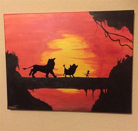 Lion King Painting At Explore Collection Of Lion