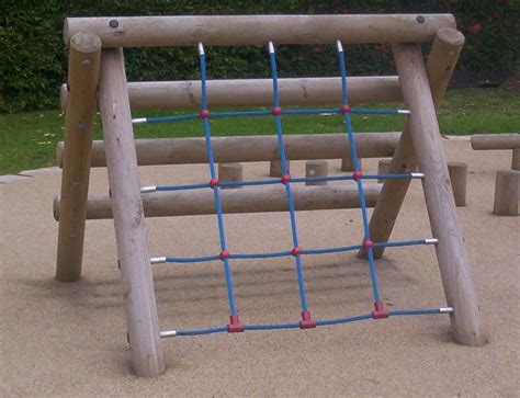 Scramble Net Log Climber Kids Playground Diy Playground Natural