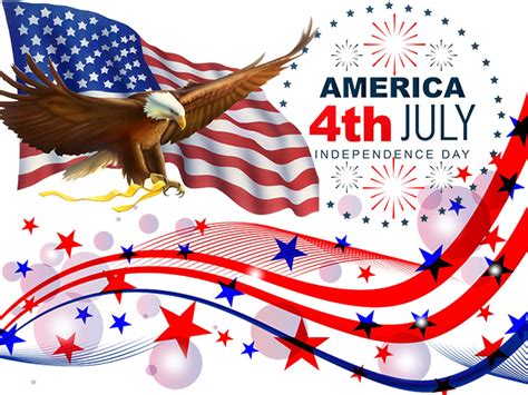 Happy Independence Day America Usa Celebrates Its 238th Independence