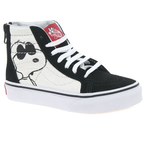 Vans Joe Cool Kids Youth Hi Top Canvas Shoes Boys From Charles