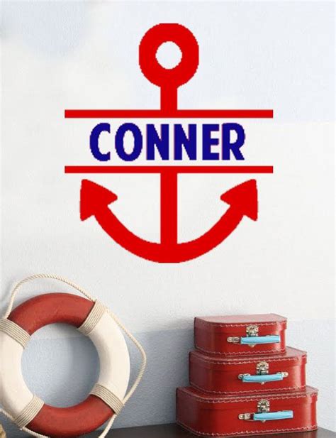 Nautical Anchor Personalized Wall Art By Designstudiosigns On Etsy 38