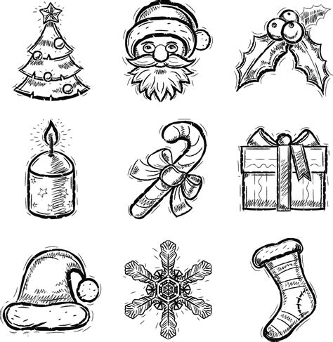 Merry Christmas Drawings Images To Print And Color