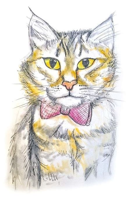 Nobody's perfect at drawing nobody! Pastel Cat · How To Draw A Pastel Drawing · Art on Cut Out ...