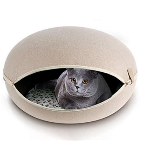 New Cute Egg Shape Dog Beds Warm Soft Cats House Pet Sleeping Bag Dog