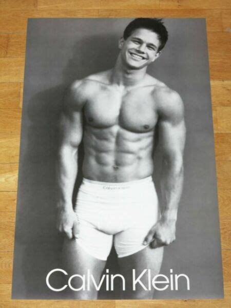 Marky Mark Wahlberg Calvin Klein Promo Poster Gay Vintage 90´s