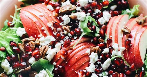 Apple Pomegranate Harvest Salad Recipes