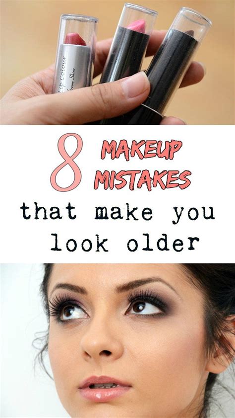 8 Makeup Mistakes That Make You Look Older Beauty Makeup Mistakes Older Beauty