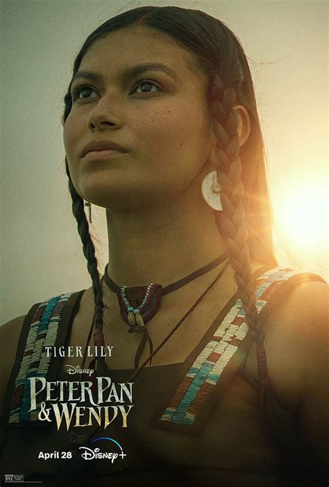 Alyssa Wapanatahk As Tiger Lily In Peter Pan Wendy Poster Peter