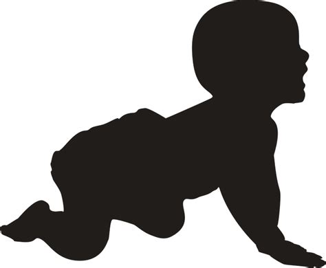 Baby Silhouette Free Png Images Transparent