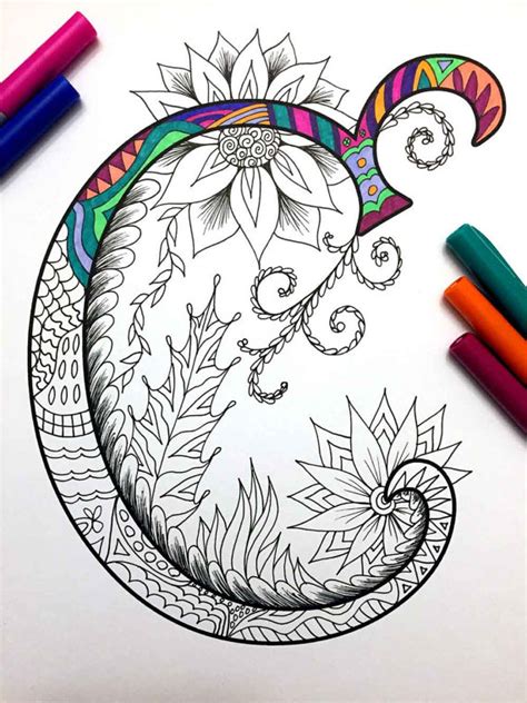 Imágenes del abecedario, dibujos de letras para colorear | Colorear