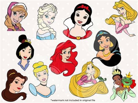 Free Free 272 Disney Princess Svg Files SVG PNG EPS DXF File