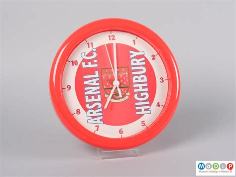 Arsenal Fc Clock Museum Of Design In Plastics