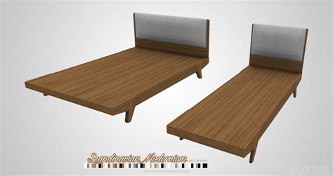 My Sims 4 Blog Josef And Scandinavian Bed Frames By Kiararawks