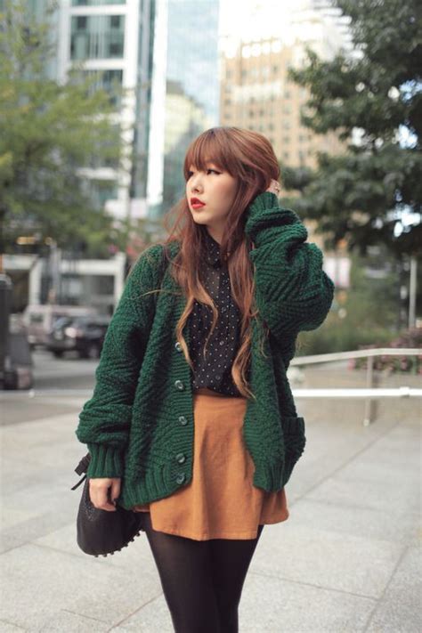 Latest And Best Korean Fall Outfit Winter Clothing Tights With Skirt Outfit Korean Language