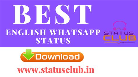 It can be emotional feelings or your status of connecting. Best English Whatsapp Status Video Download | 2020