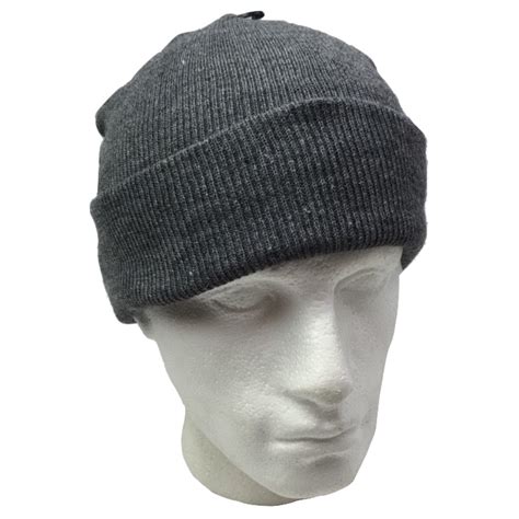 Plain Beanie Unisex Mens Womens Winter Warm Hat Ski Cap Knit One Size