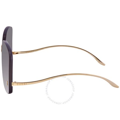 Gucci Grey Oversized Sunglasses Gg0352s 001 99 889652156804