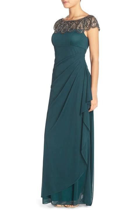 Xscape Ruched Jersey Gown Nordstrom Evening Gowns Elegant Evening