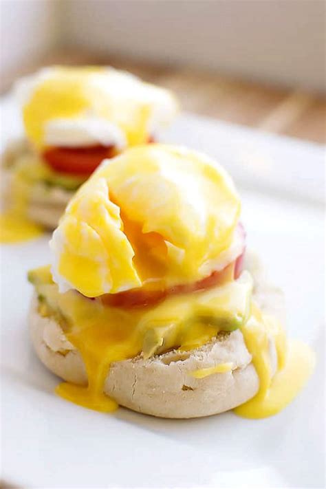 Easy Vegetarian Eggs Benedict Homemade Hooplah