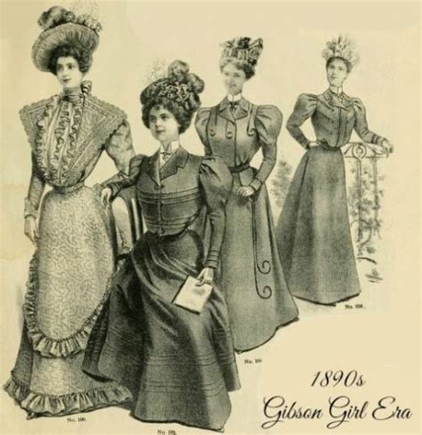 1890s Fashion Clothing Costumes History