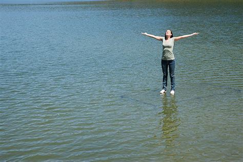 180 Woman Walking On Water Stock Photos Pictures And Royalty Free