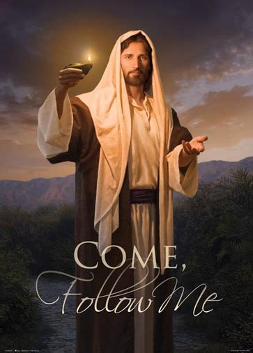 Come Follow Me Poster featuring Lead, Kindly Light in LDS Discontinued ...