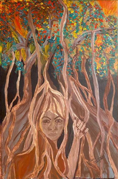 Roots Of The Banyan Tree Nicci Netter Artworks Paintings Prints Religion Philosophy