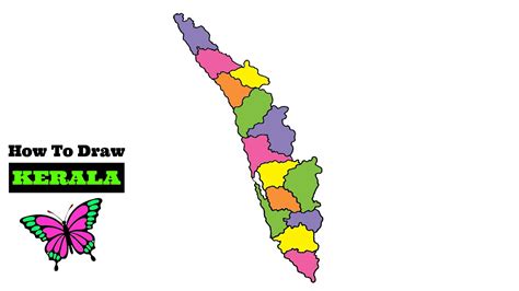 Share 71 Sketch Of Kerala Map Latest Vn
