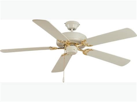 Shop for brass ceiling fans at best buy. REDUCED! Two (2) matching white/brass 52" five-blade ...