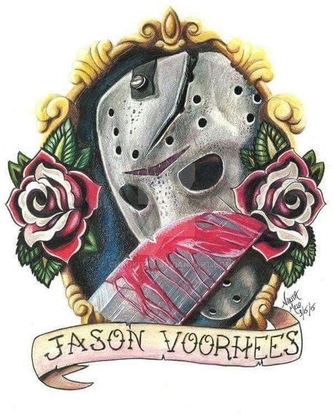 Pin By Tyler Frailey On Horror Horror Movie Tattoos Tattoo Designs Jason Voorhees