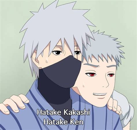 Kakashi And His Son Kakashi Naruto Shippuden Anime Anime Akatsuki