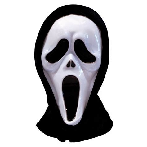 1x Fancy Dress Scream Horror Ghost Mask Screaming Movie White Face