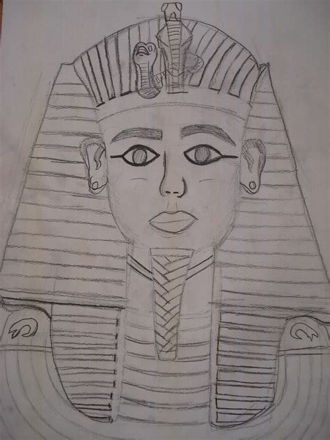 A Faithful Attempt King Tut Egyptian Portrait