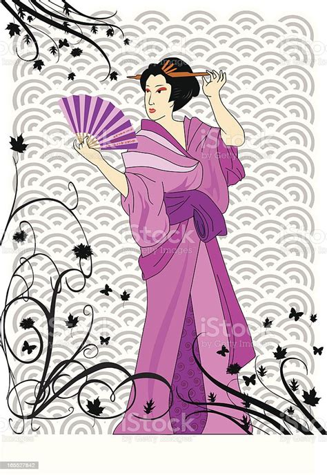 Geisha Stock Illustration Download Image Now Istock